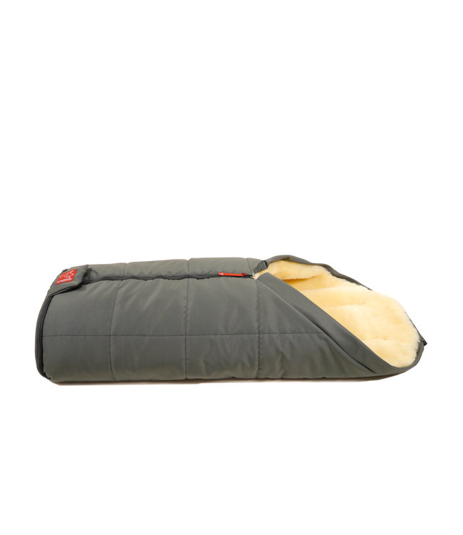 Kaiser Lammfell Fusssack Iglu Aktion anthracite