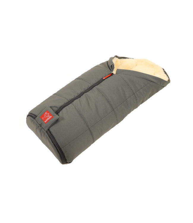 Kaiser Lammfell Fusssack Iglu Aktion anthracite