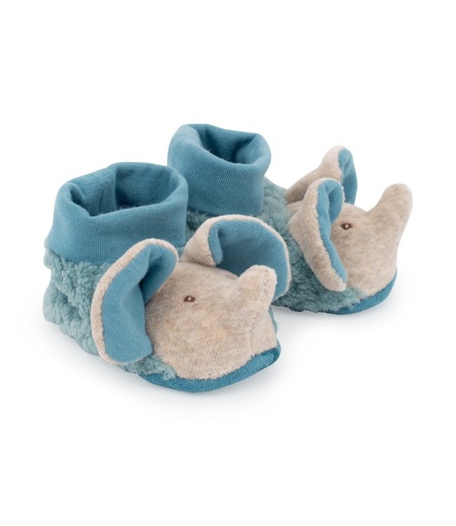 Moulin Roty Babyschühchen Elefant