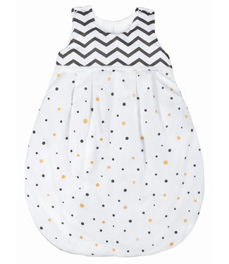 Zewi bébé-jou Schlafsack golden Points & Zig zag