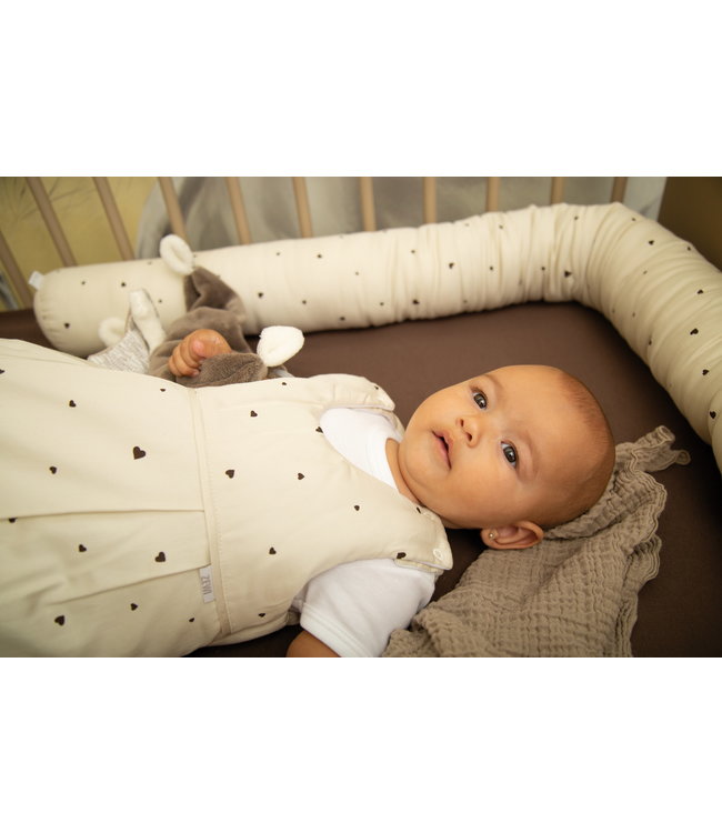 Zewi bébé-jou Schlafsack golden Points & Zig zag