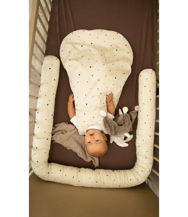 Zewi bébé-jou Schlafsack classic Hearts