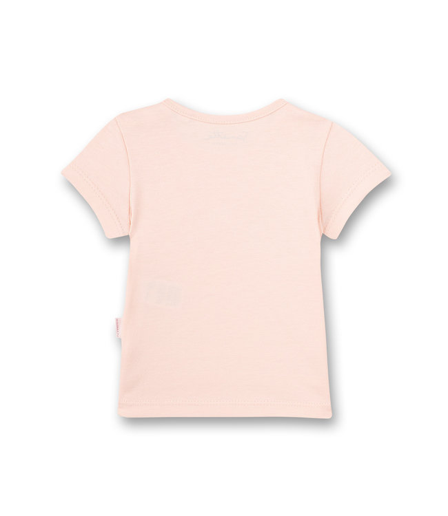Sanetta Fiftyseven Baby Mädchen T-Shirt Fluffy Duckling rosa