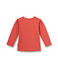 Sanetta Fiftyseven Baby Mädchen-Shirt langarm Family Stork Rot