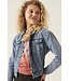 Garcia Mädchen Jeansjacke blau