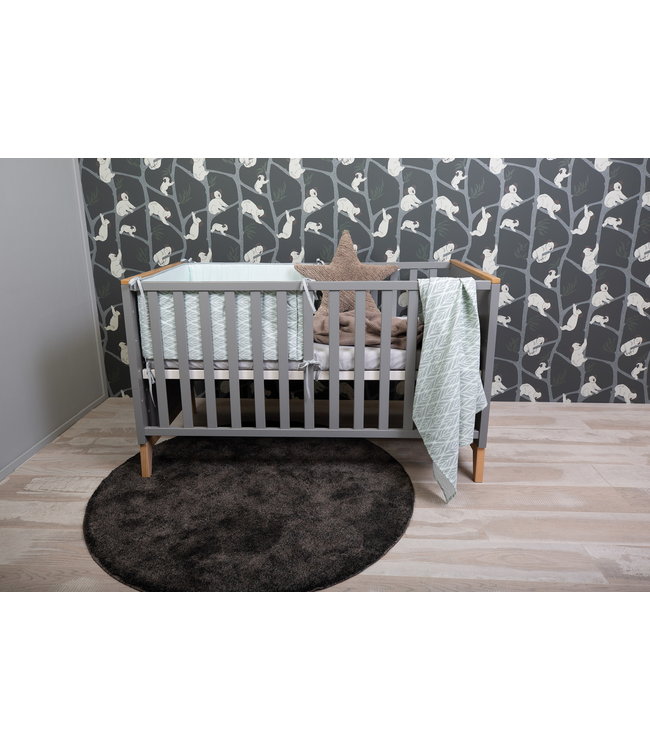 Zewi bébé-jou Baby Nestchen classic Hearts