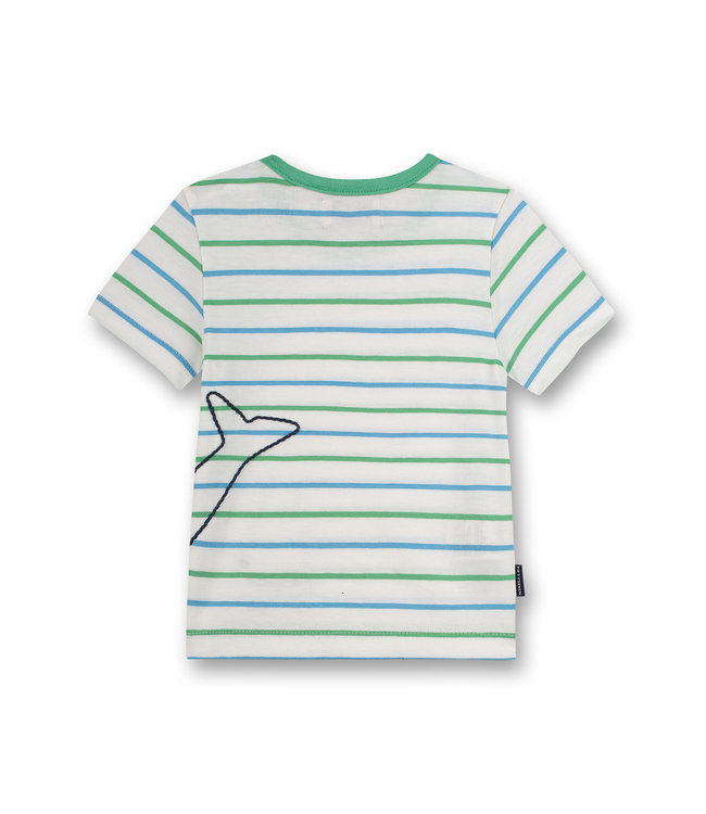 Sanetta Fiftyseven Baby Jungen T-Shirt Ringel Little Whale