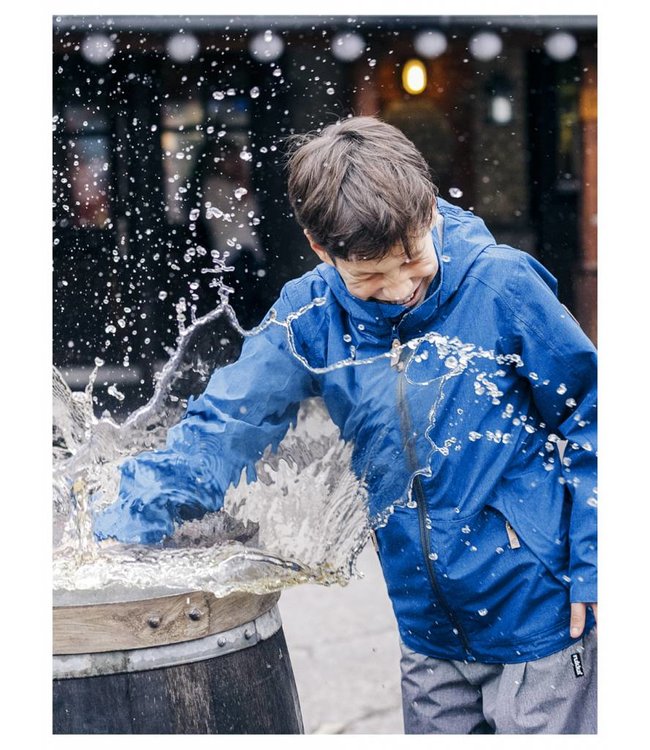 Rukka Kinder Regenjacke Ginny peacock denim