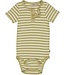 Wheat Baby Body kurzarm green stripe