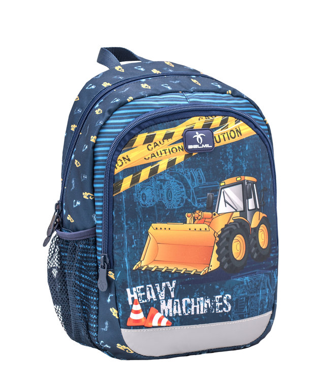 Belmil KIDDY PLUS Kindergartenrucksack Heavy Machinery