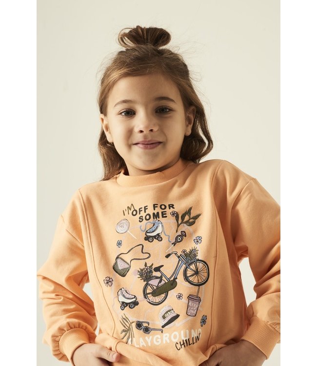 Garcia Mädchen Pullover Playground