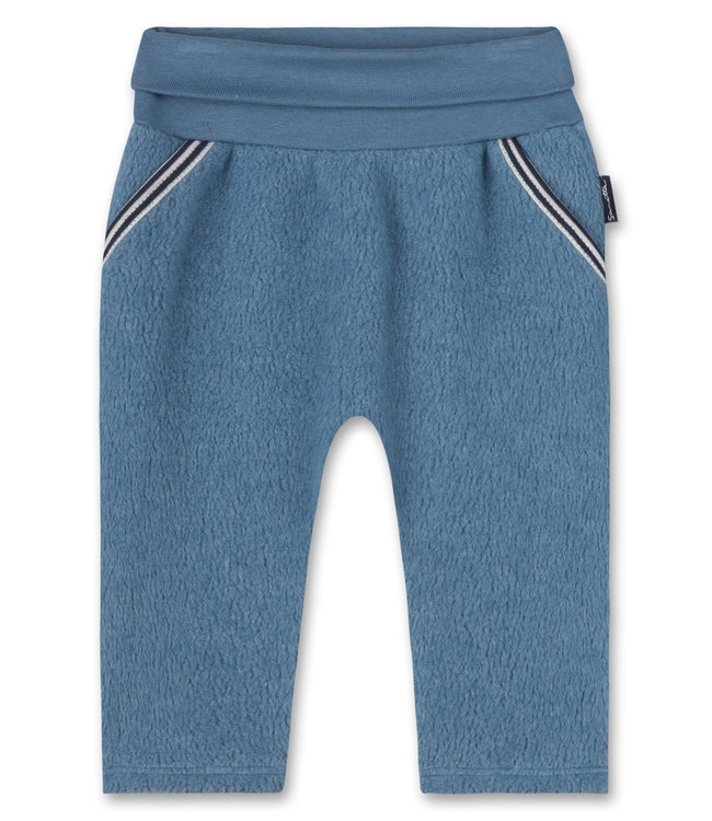 Sanetta Fiftyseven Baby Jungen Polar Fleecehose blau