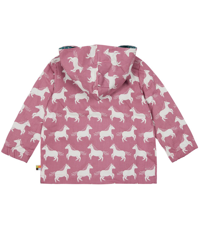 Loud and Proud Kinder Outdoorjacke Grape