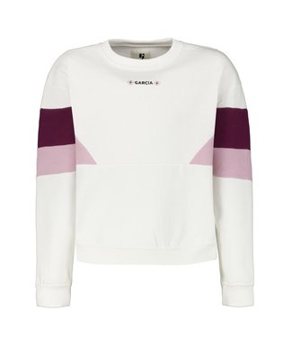 Garcia Mädchen Pullover off white