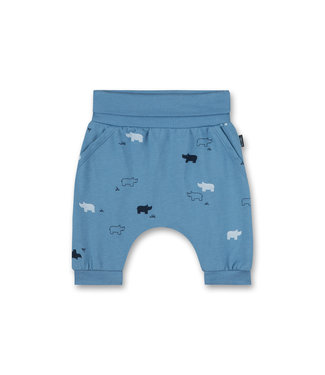 Sanetta Fiftyseven Baby Jungen Sweathose Nashorn