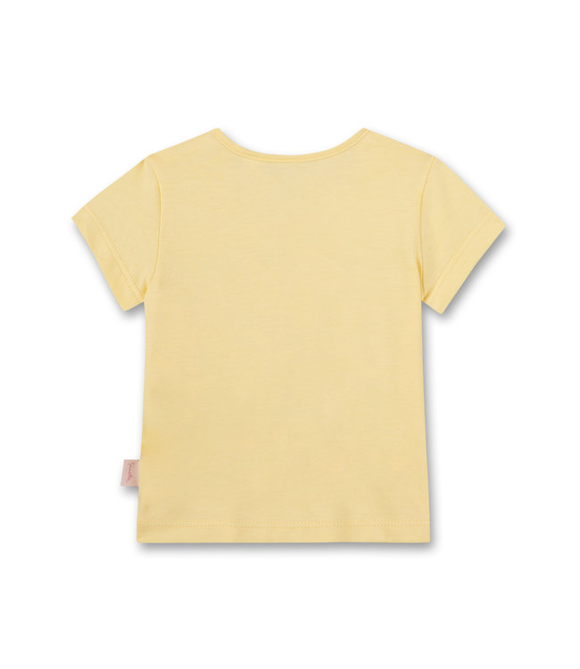 Sanetta Fiftyseven Baby Mädchen T-Shirt Blume gelb