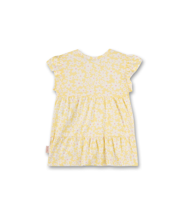 Sanetta Fiftyseven Baby Mädchen Kleid Blumen gelb