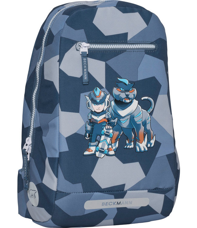 Beckmann Schulrucksack Classic 6-teiliges Set, Tiger Race