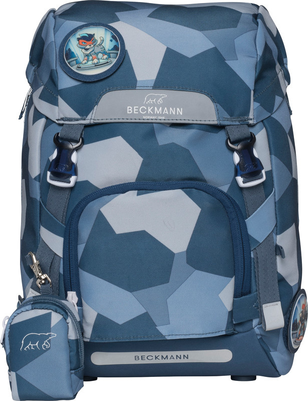 Beckmann Schulrucksack Classic 7-teiliges Set, Tiger Race - KidsDream.ch