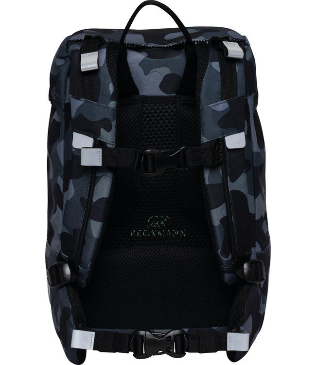 Beckmann Schulrucksack Classic 6-teiliges Set, Camo Rex