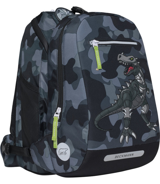 Beckmann Schulrucksack Active Air FLX 6-teiliges Set, Camo Rex