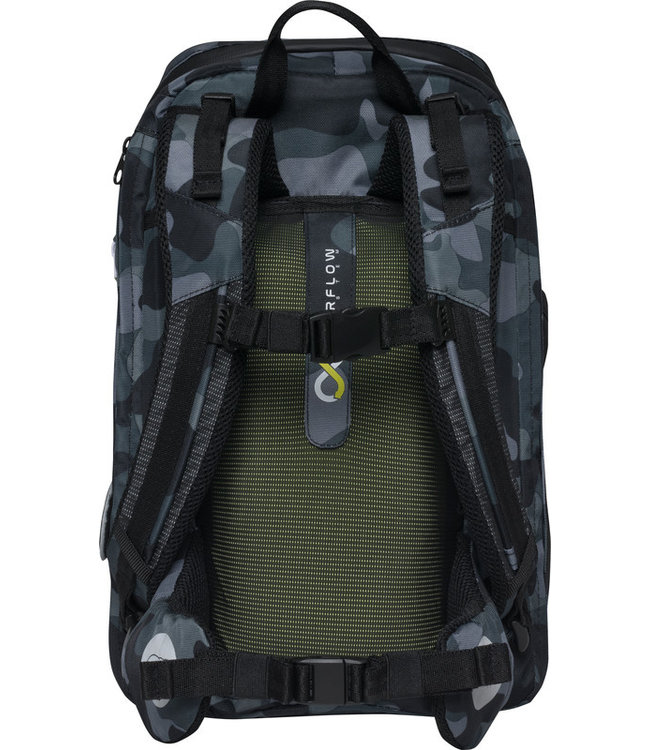 Beckmann Schulrucksack Active Air FLX 6-teiliges Set, Camo Rex
