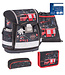 Belmil CLASSY Schulrucksack 4-teiliges-Set Firetruck 2