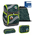 Belmil SMARTY Schulrucksack 4-teiliges-Set Green Splash