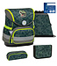 Belmil COMPACT Schulrucksack 4-teiliges-Set T-rex Roar