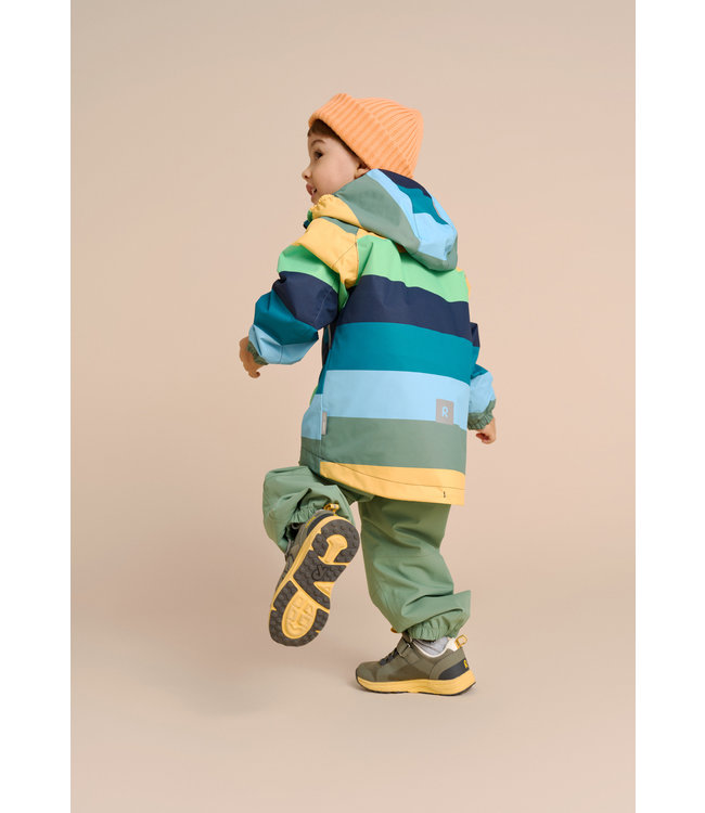 Reima tec Kinder Regenjacke Finbo Green Clay