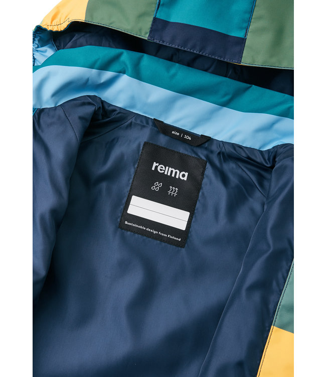 Reima tec Kinder Regenjacke Finbo Green Clay