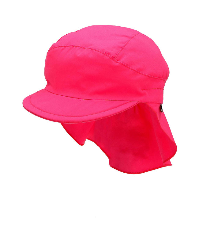 Sterntaler Mädchen Schirmmütze mit Nackenschutz magenta UV50+