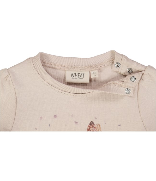 Wheat Baby T-Shirt Schmetterlinge pale lilac