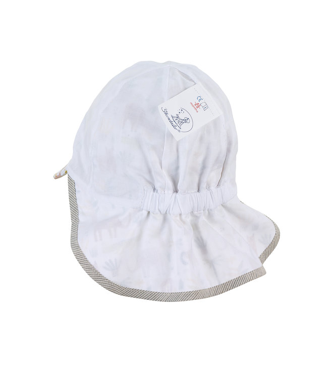 Sterntaler Jungen Schirmmütze mit Nackenschutz Safari Tiere UV 50+