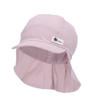 Sterntaler Schirmmütze mit Nackenschutz uni rosa UV50+