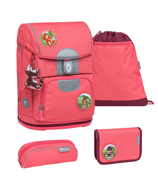 Belmil MOTION Schulrucksack 5-teiliges-Set Sweet Candy