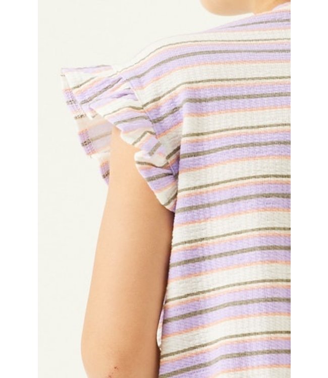 Garcia Mädchen Kleid gestreift