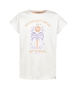 Garcia Mädchen T-Shirt Keep on Smiling