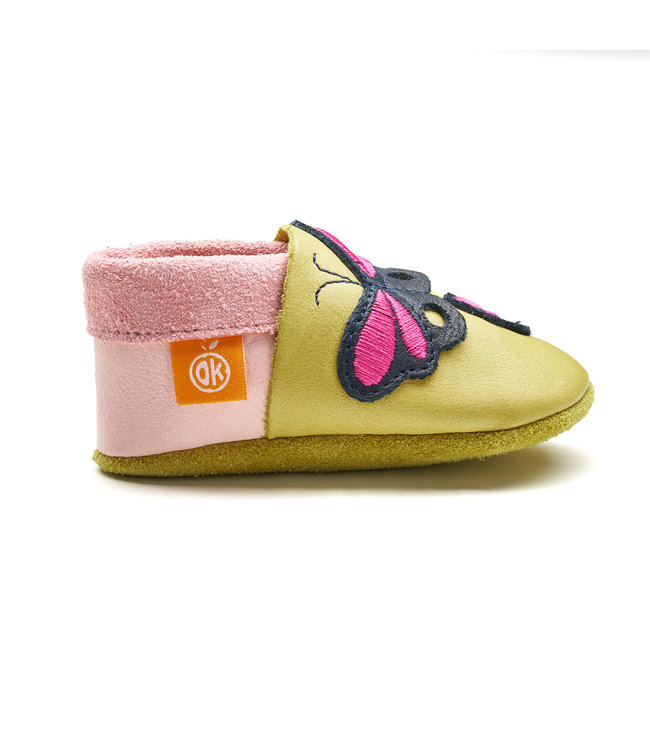 Orangenkinder Lederfinken Zitronella der Schmetterling