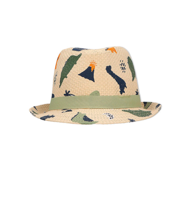 Sterntaler Jungen Strohhut Dinos