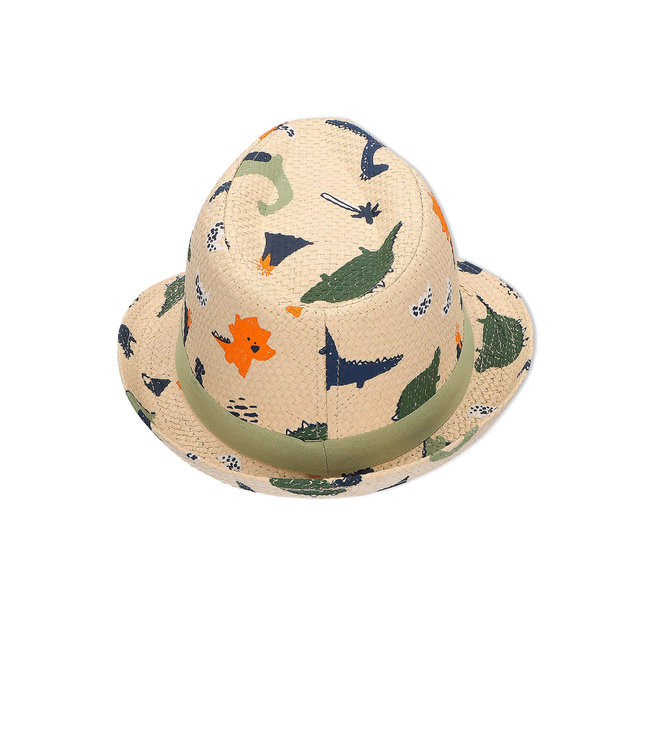 Sterntaler Jungen Strohhut Dinos