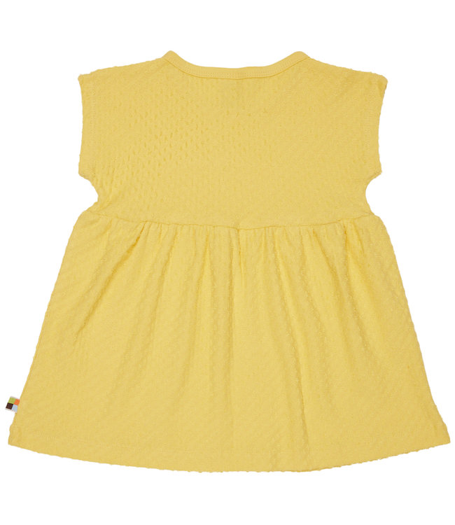 Loud and Proud Kleid aus Frottee mit Punkten Gold