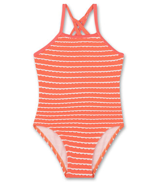 Sanetta Mädchen Badeanzug Orange