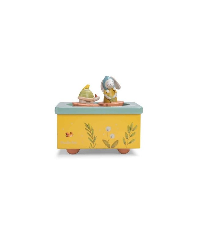 Moulin Roty Spieluhr Kaninchen und Schildkröte