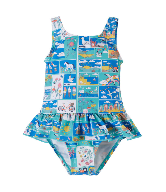 Frugi Kleinkinder Badeanzug Newlyn