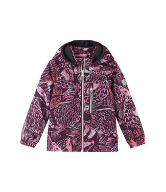 Reima Kinder Softshell Jacke Vantti Deep purple print