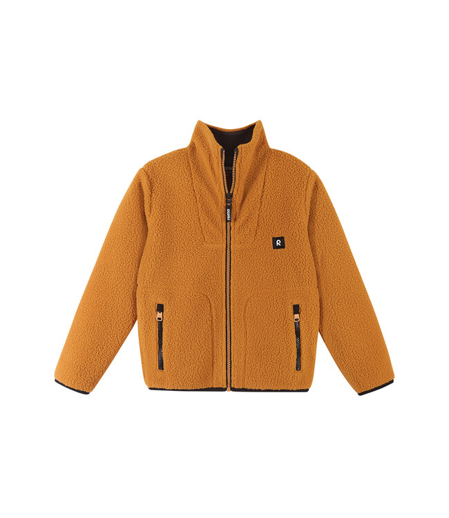 Reima Kinder Fleecejacke Turkki Dark Orange