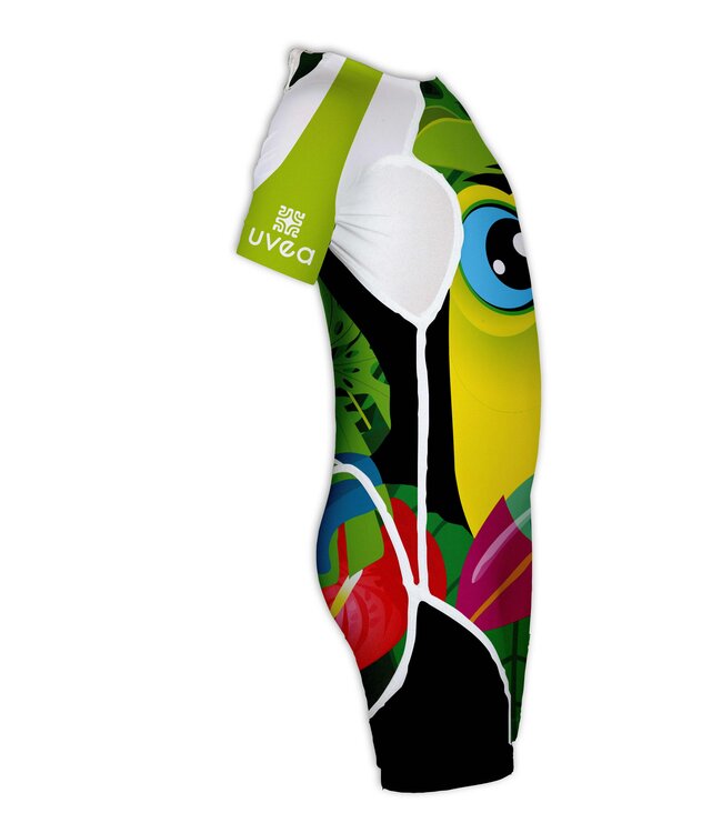 Uvea Kinder UPF 80 Badeanzug Manly Toucan