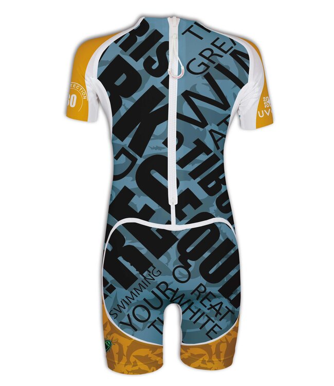 Uvea Kinder UPF 80 Badeanzug Manly Scareme