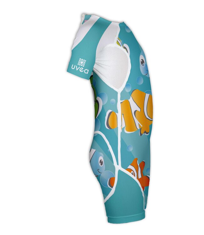 Uvea Kinder UPF 80 Badeanzug Manly little clown